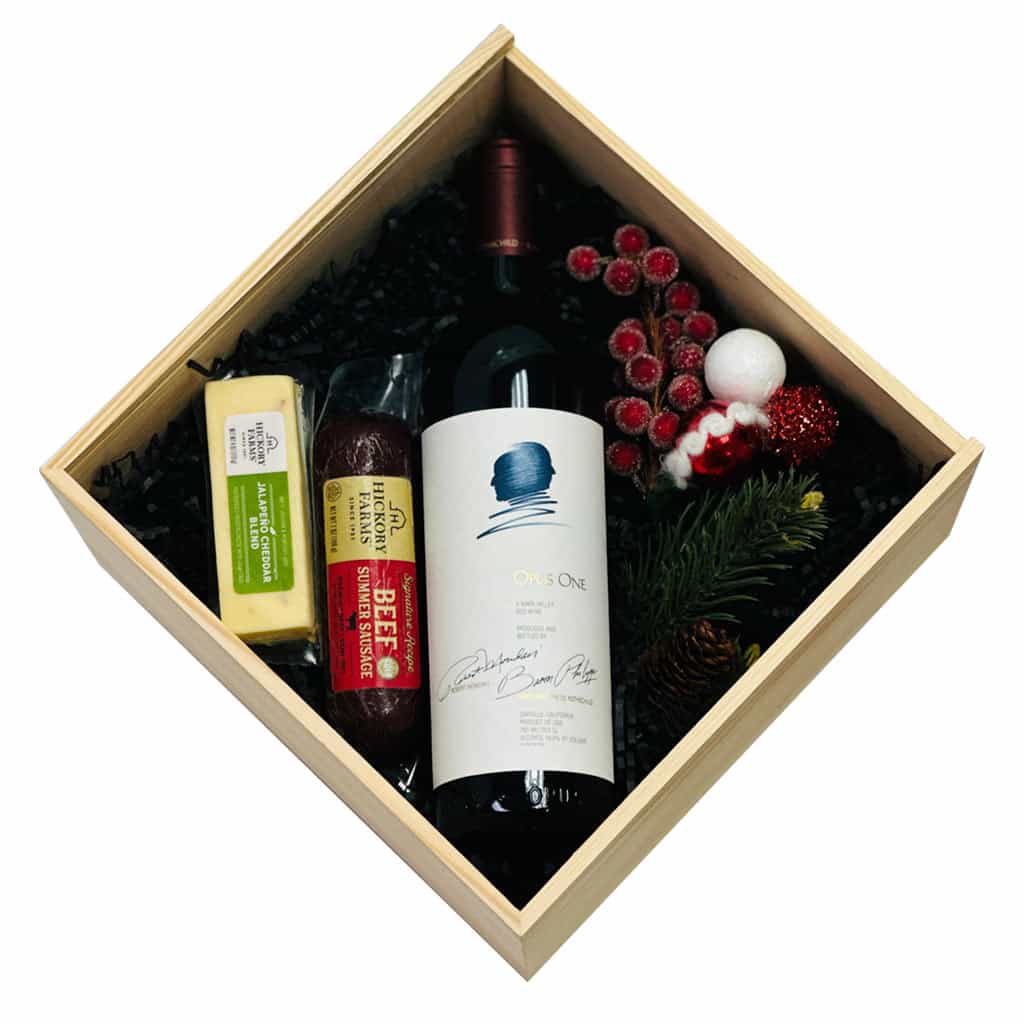 Opus One Christmas Holiday Gift Box