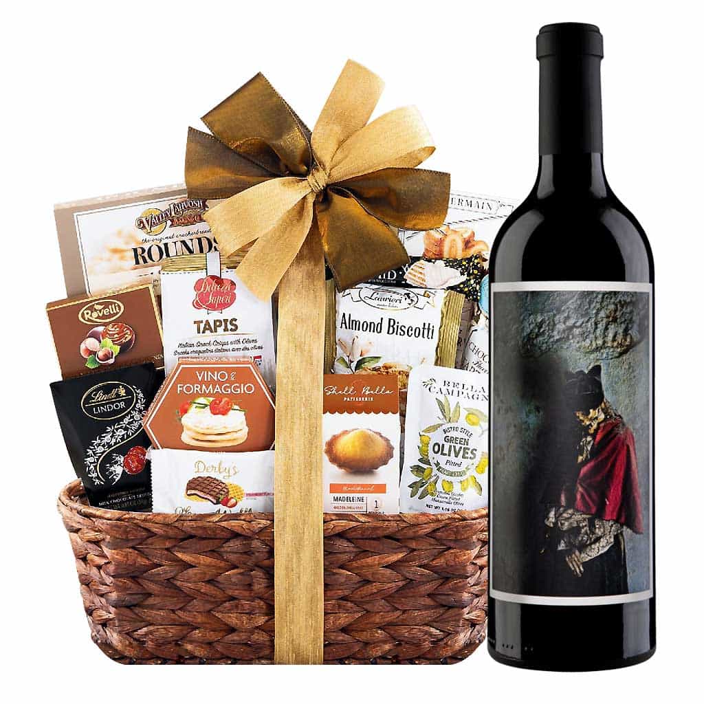 Orin Swift Palermo with Bon appetit gourmet gift basket