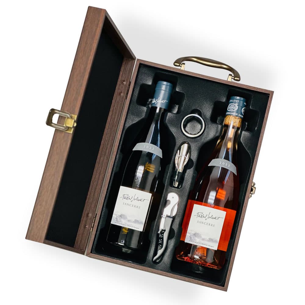 Pascal Jolivet Sancerre Blanc And Rose Wine Gift Set Pascal Jolivet Sancerre Blanc And Rose Wine Gift Set