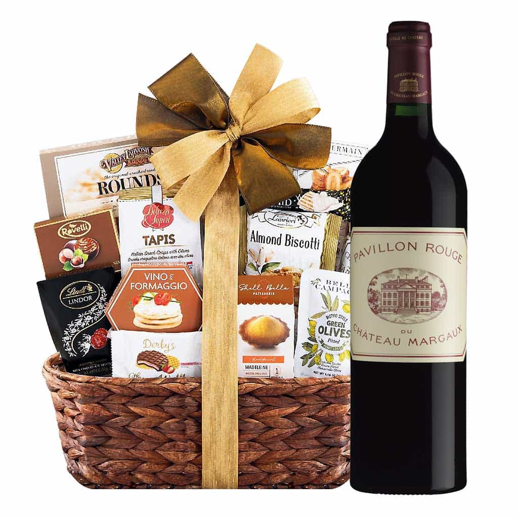 Pavillon Rouge du Château Margaux and Bon Appétit Gourmet Gift Basket