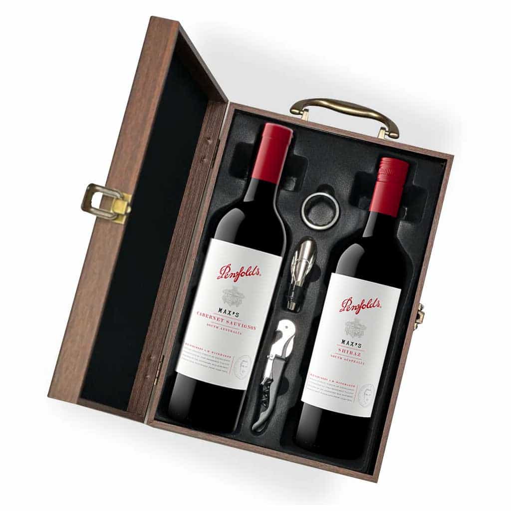 Penfolds Max Shiraz and Cabernet Sauvignon Gift Set