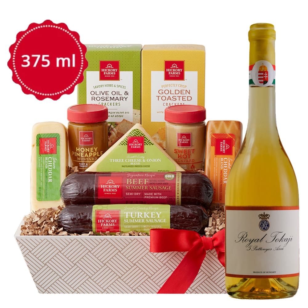 Royal Tokaji Aszu 5 Puttonyos Wine Gift Basket