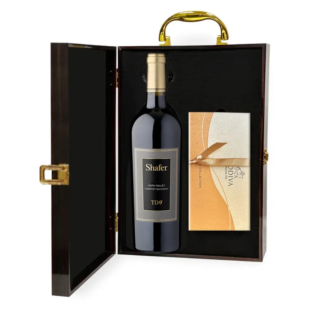 Shafer Napa Valley Wine And Godiva Gift Set