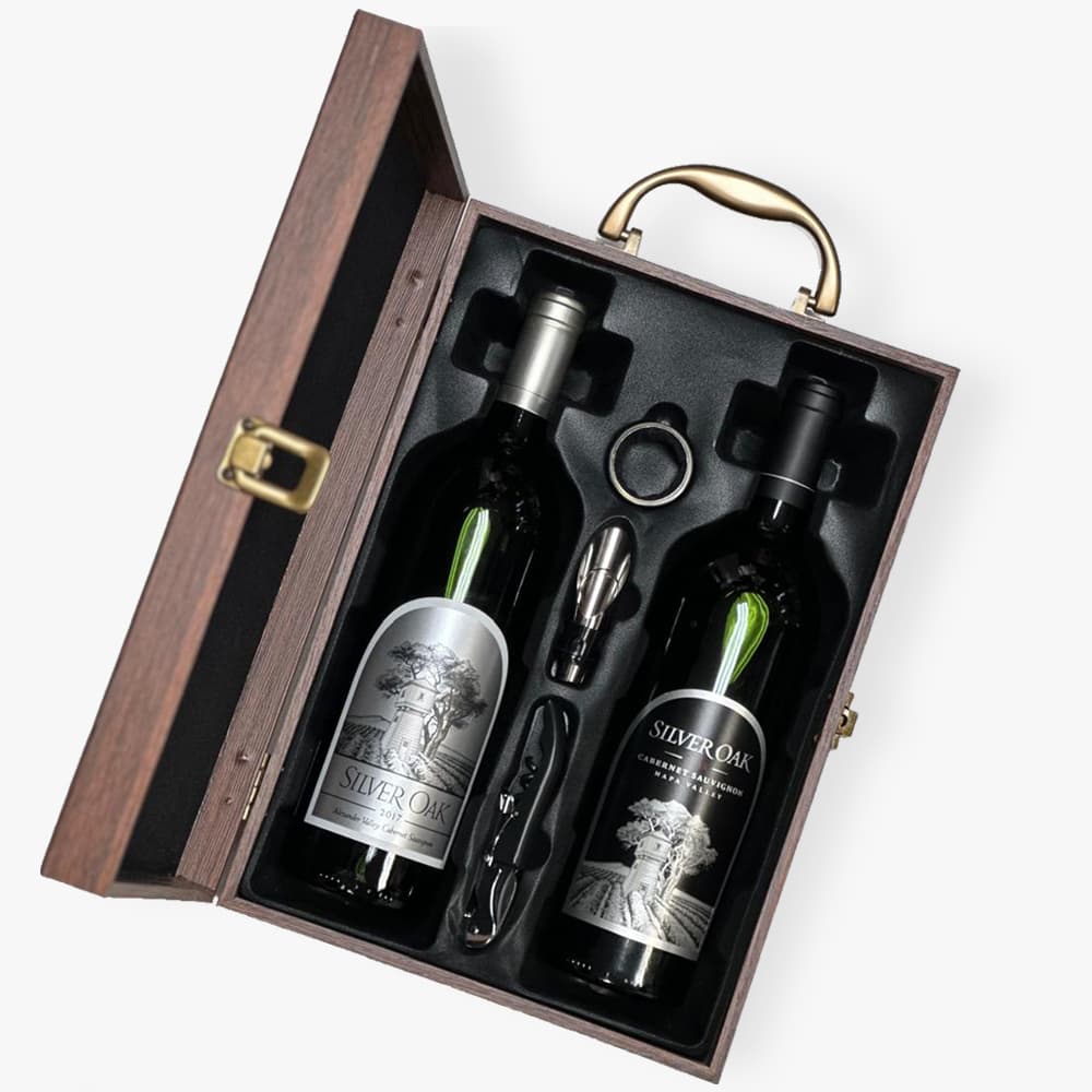 Silver Oak Duo Wine Gift Set