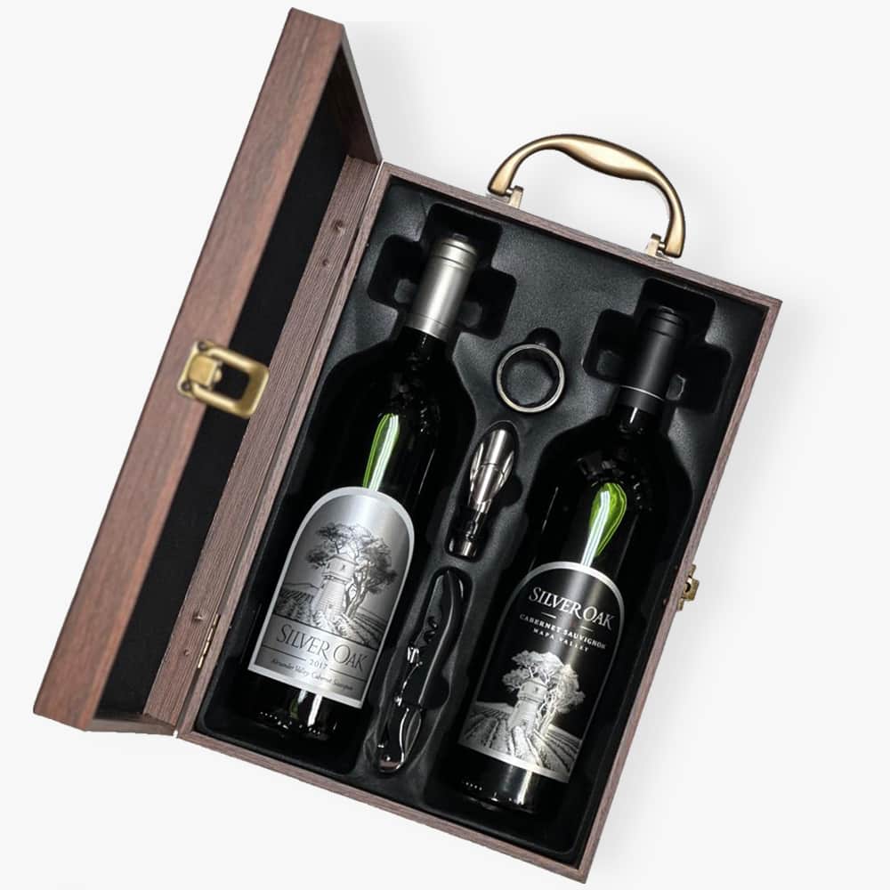 Silver Oak Duo Wine Gift Set