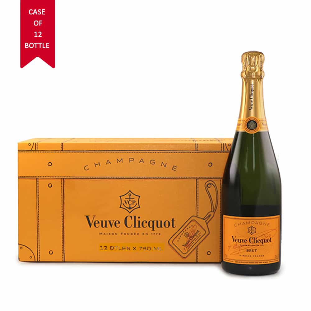 Veuve Clicquot Champagne Case of 12x750ml