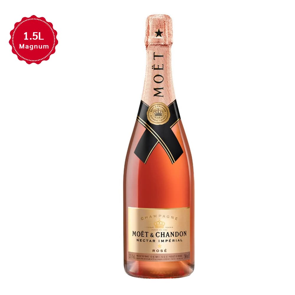 Moet & Chandon Nectar Imperial Rose Luminous Magnum -1.5L