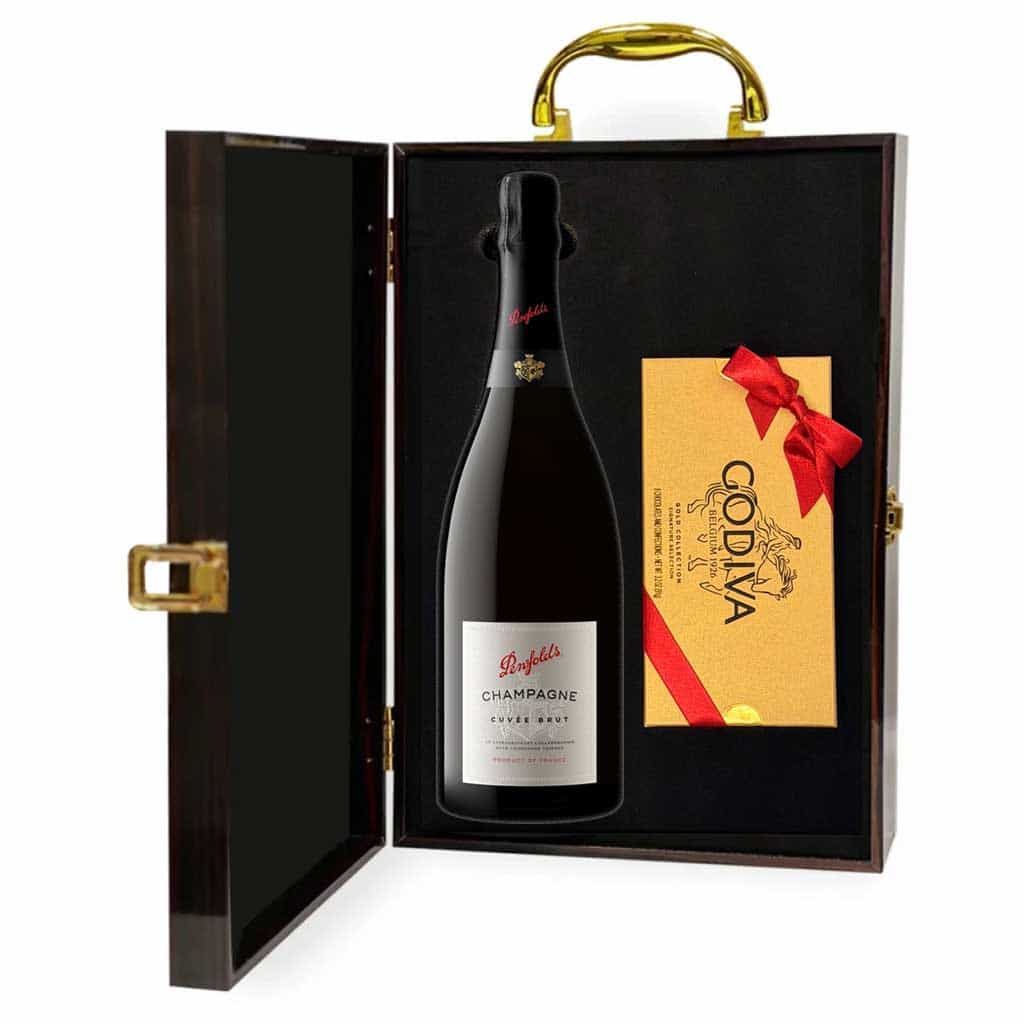 Penfolds Champagne And Godiva Chocolate Gift Set