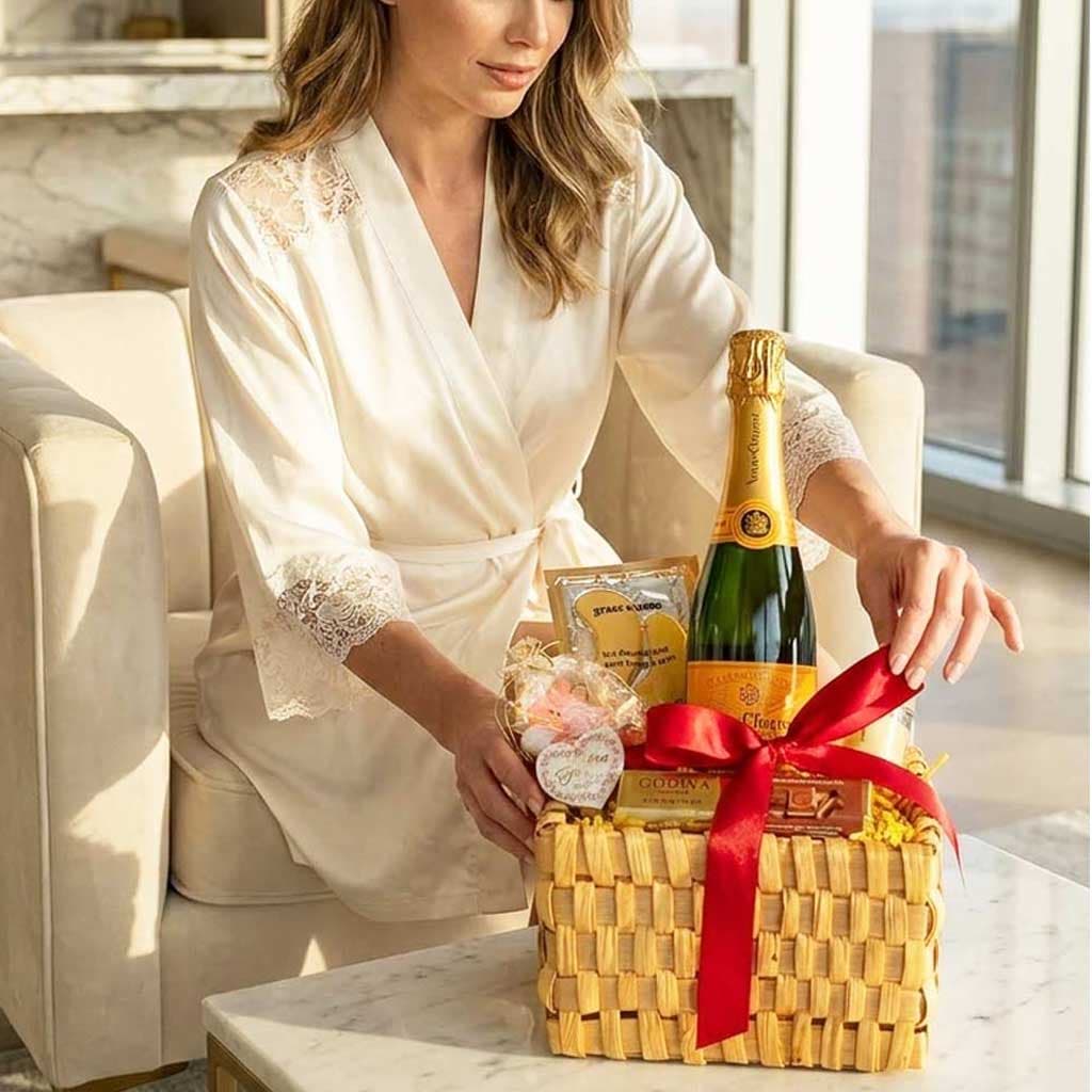 Bridal Shower Party Favor Gift Basket
