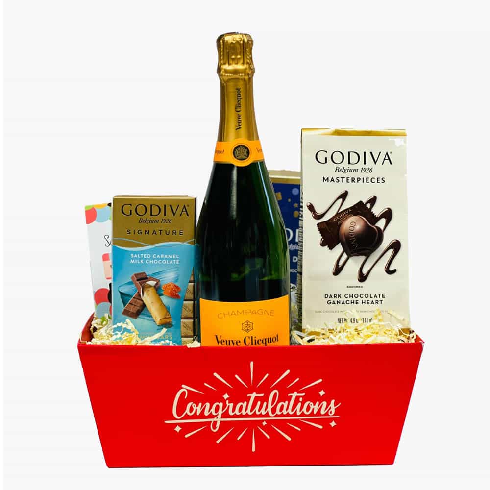 Veuve Clicquot Congratulations Gift Basket