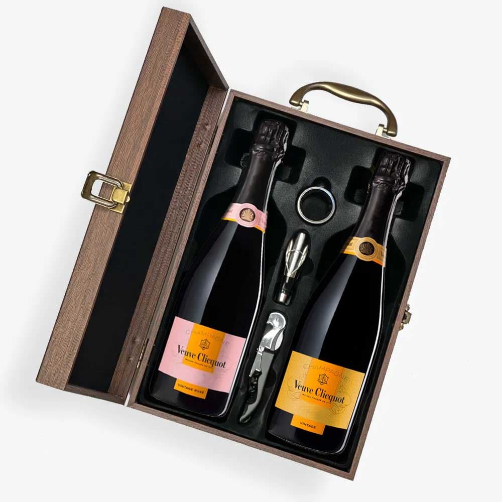 2016 Veuve Clicquot Brut & Rose Gift Set
