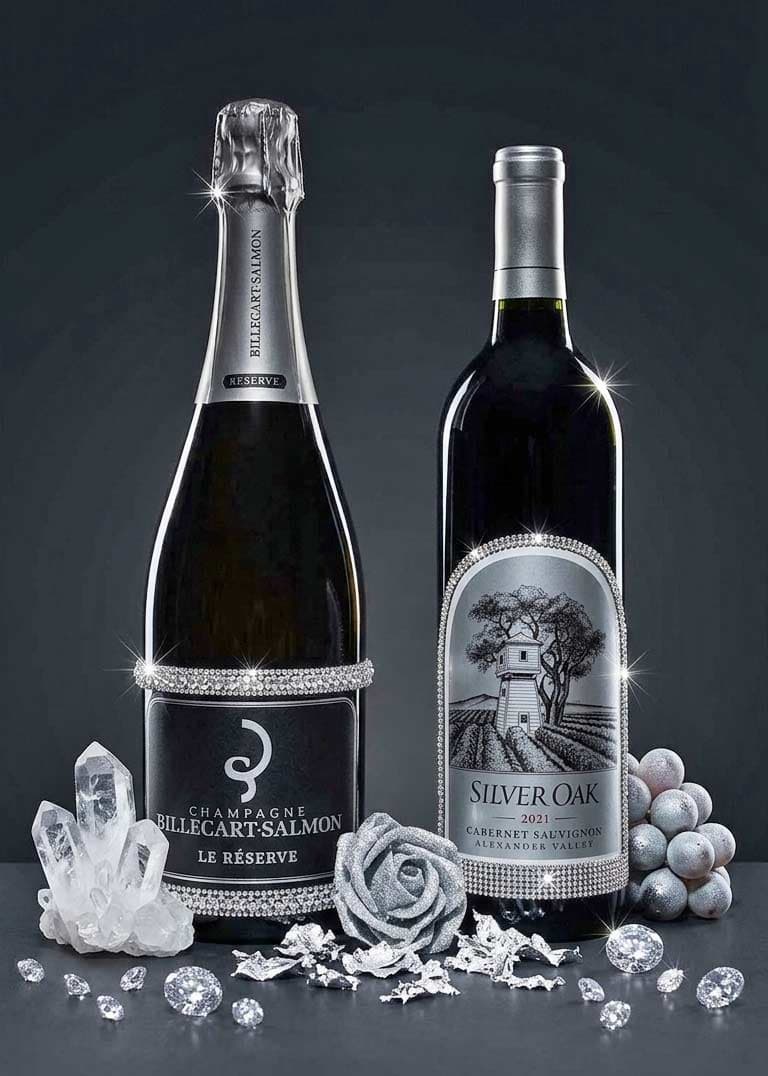 Billecart-Salmon Le Reserve & Silver Oak Alexander Valley Wedding Set