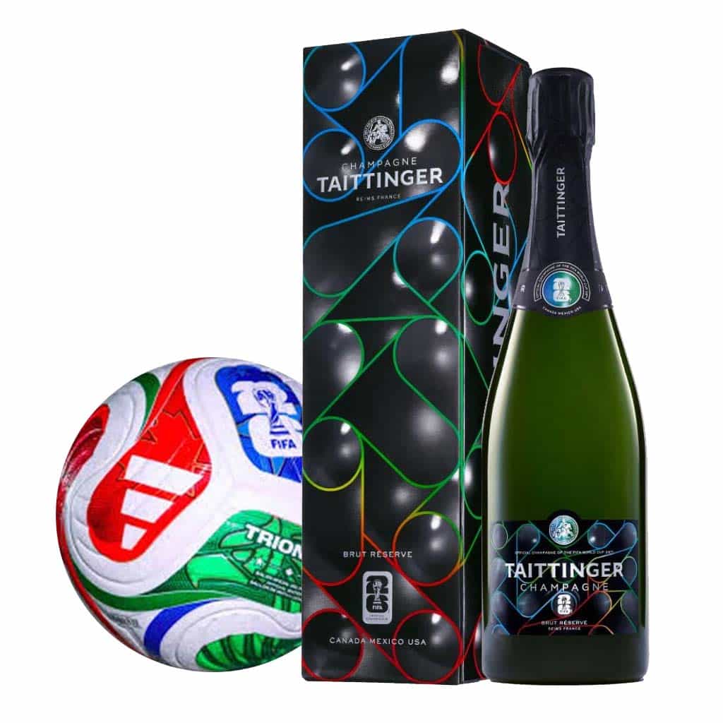 Taittinger Fifa World Cup Brut Champagne Gift Set