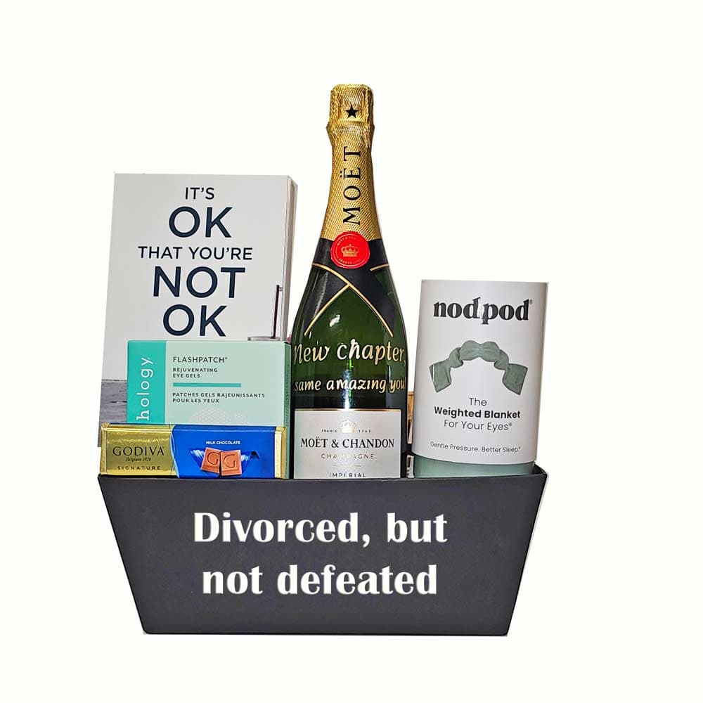 Moet and Chandon Divorce Care Package Gift Basket