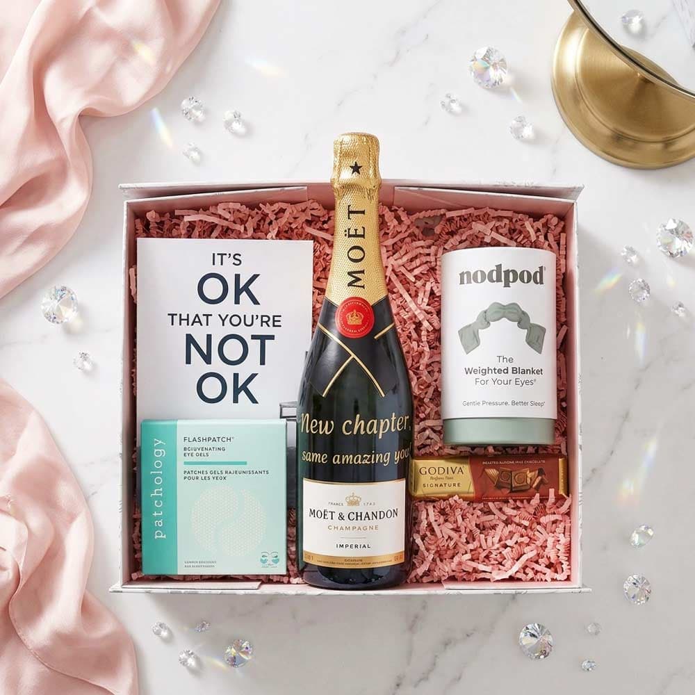 Moet and Chandon Divorce Care Package Gift Basket