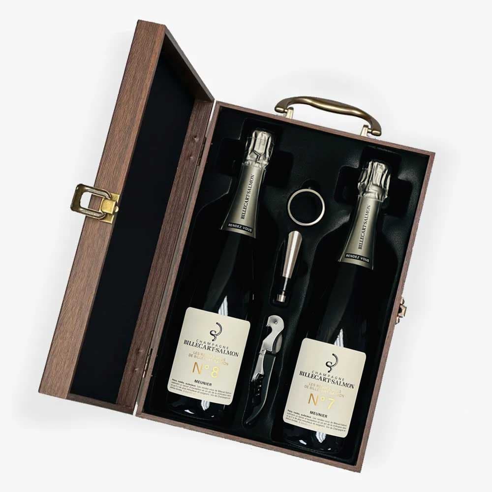 Les Rendez-Vous de Billecart-Salmon Meunier Duo Champagne Gift