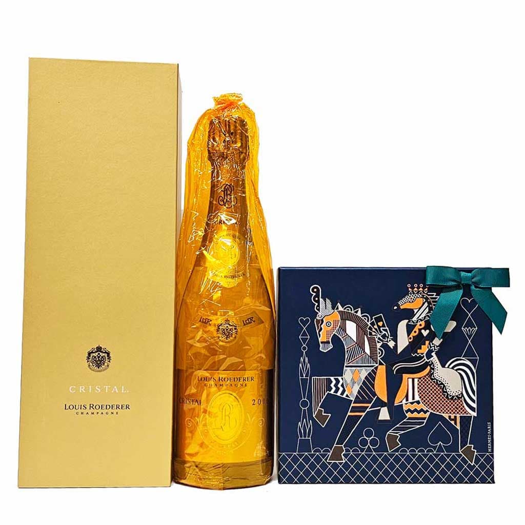 Cristal Champagne & Terre d’Hermès Eau de Parfum Gift Set