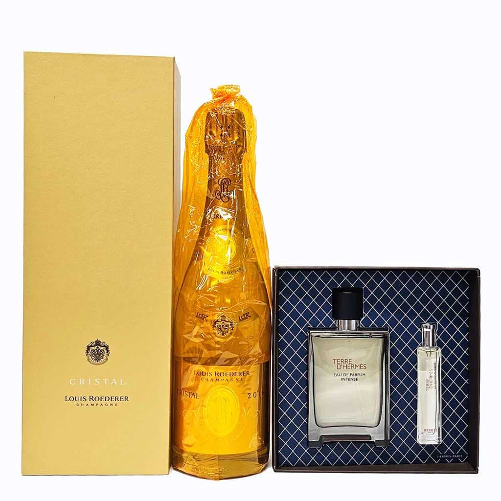 Cristal Champagne × Terre d’Hermès Eau de Parfum Intense Father's day Gift Set