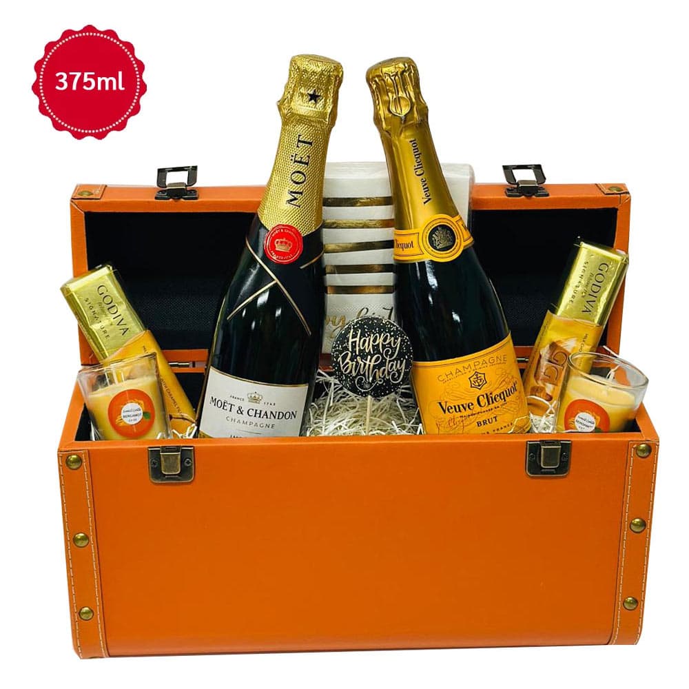 Mini Champagne Birthday Gift Box
