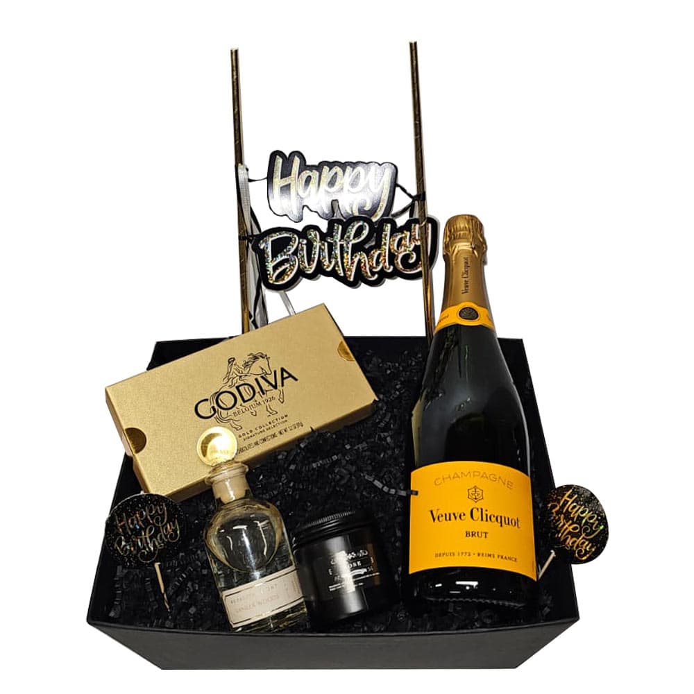 Veuve Clicquot Birthday Champagne Gift Set