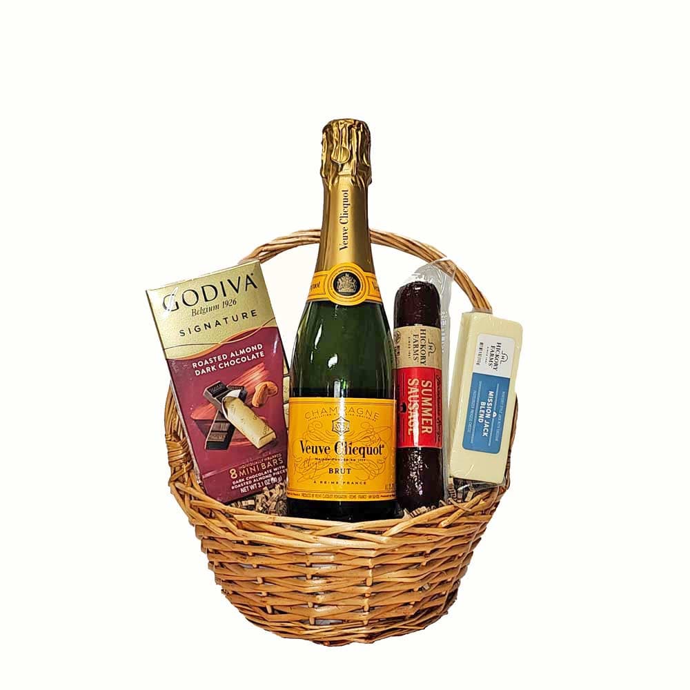Veuve Clicquot Brut Mini Gift Basket