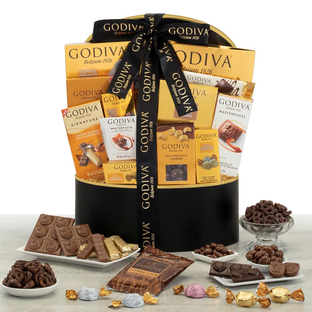 Lamberti Prosecco And Golden Gift Basket