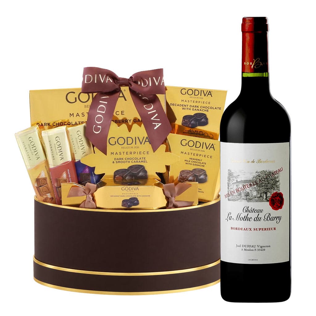 Château La Mothe du Barry Bordeaux Supérieur And Gourmet Gift Basket