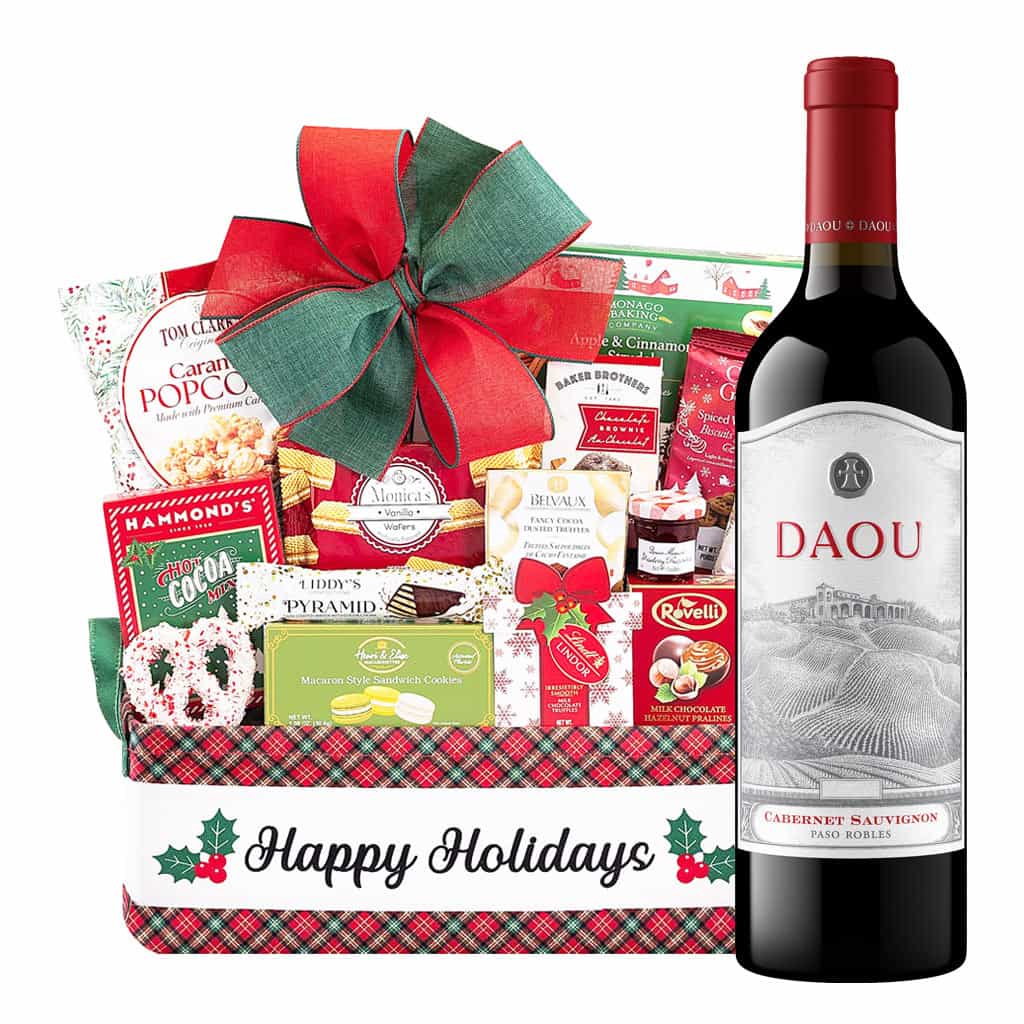 Daou Cabernet Sauvignon Holiday Wine Gift Basket