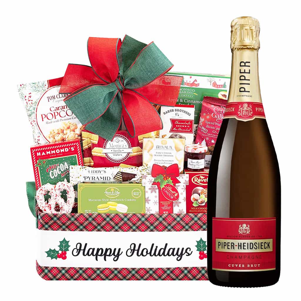Holiday Season's Special Piper Heidsieck Gift Basket