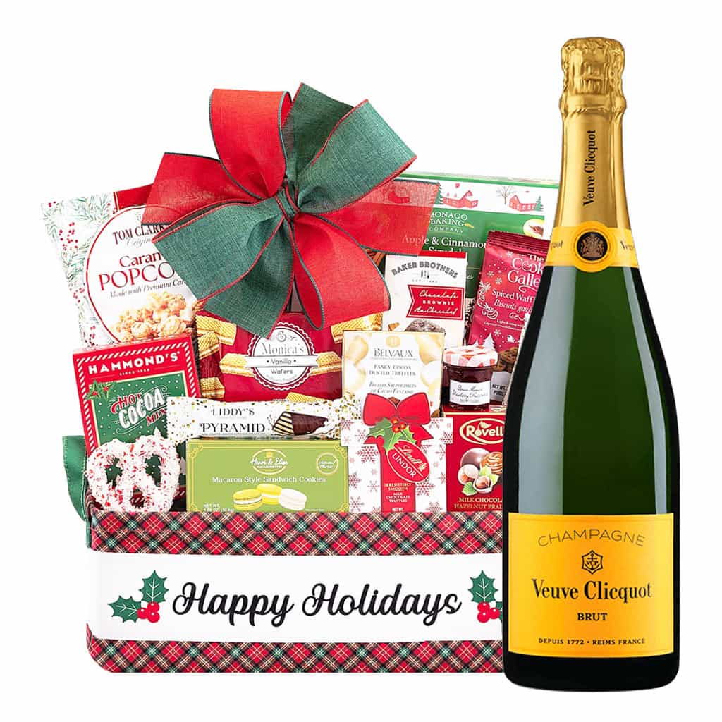 Holiday Season's Special Veuve Clicquot Gift Basket