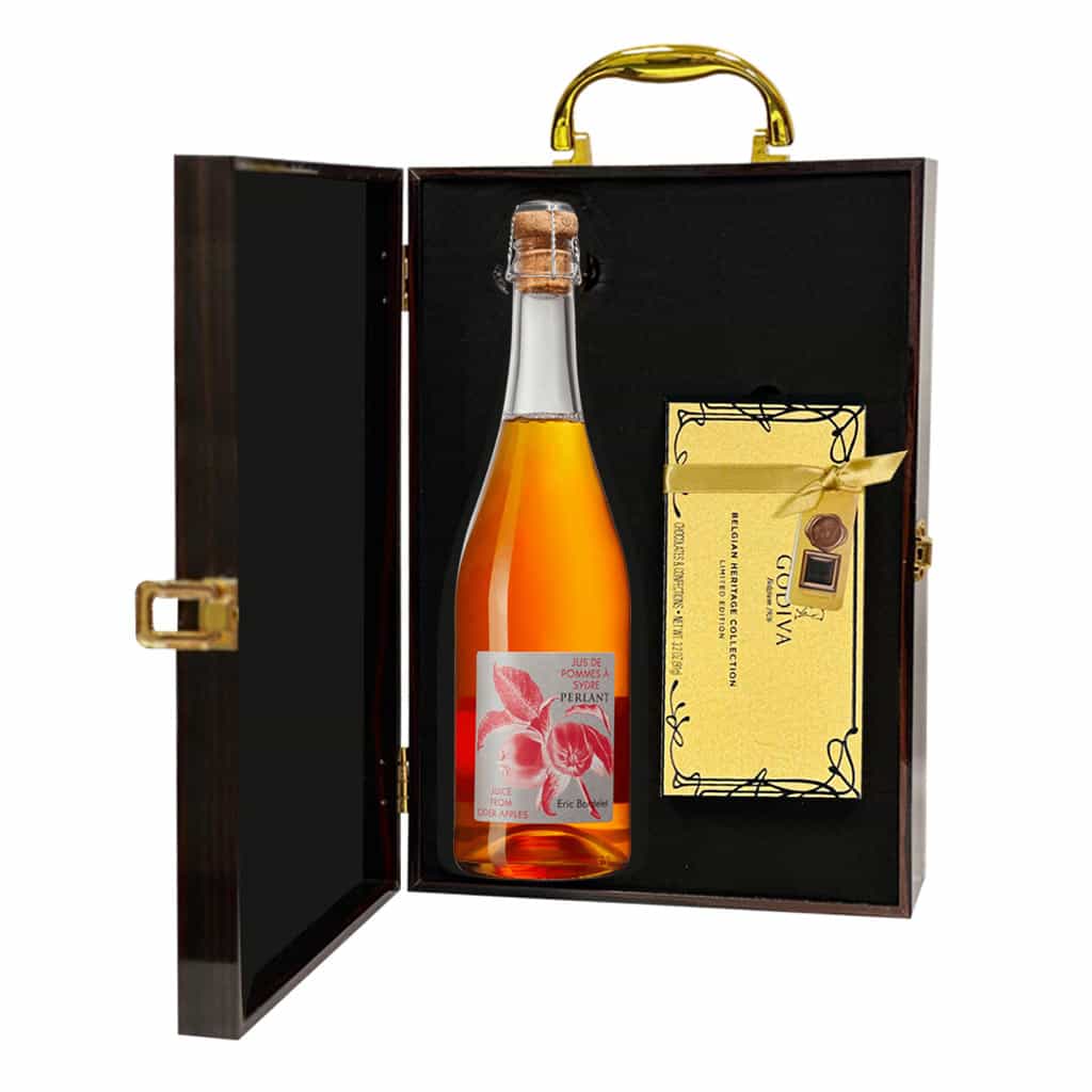 Eric Bordelet 'Perlant' Sparkling Apple Juice And Chocolate Gift Set