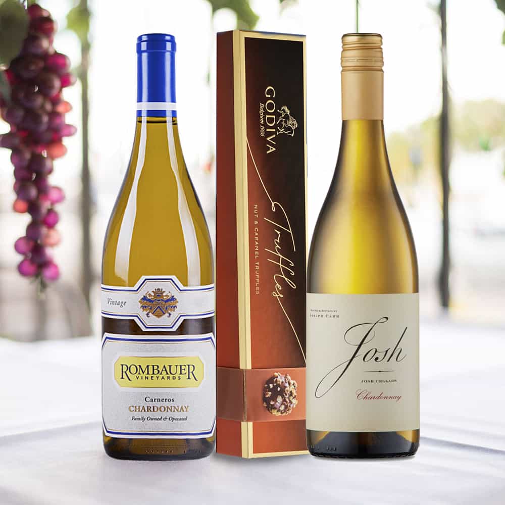 Josh Cellars & Rombauer Chardonnay Wine Gift Set