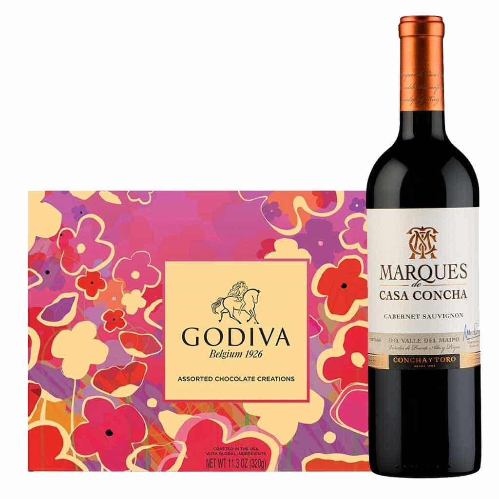 Marques de Casa Concha And Godiva 26 PC Gift Box