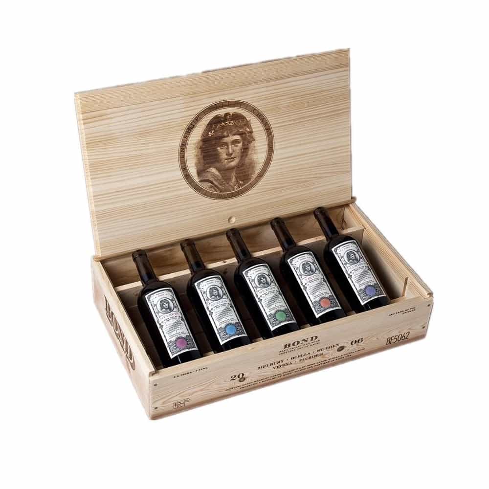 Bond 2018 Pack of 5 Mixed Wine