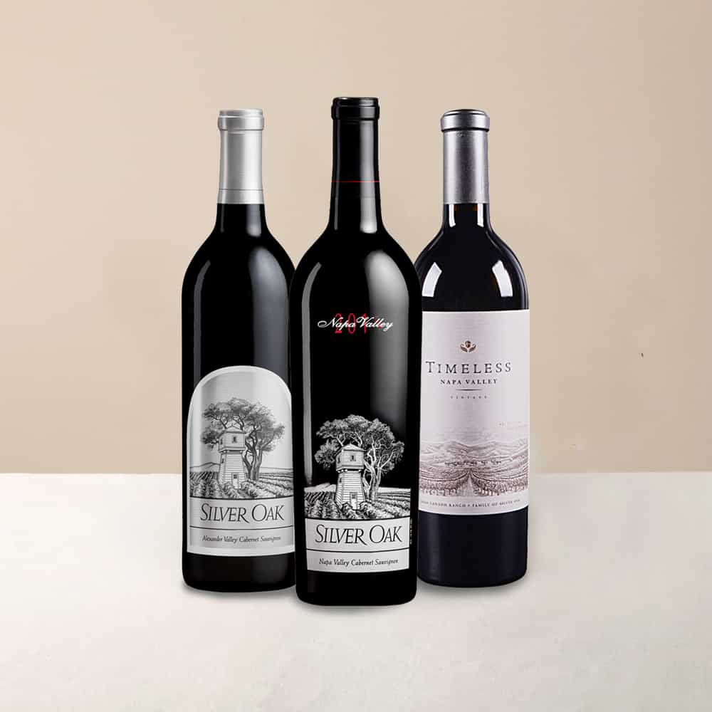 Silver Oak Assorted 3 Bottle Gift Set