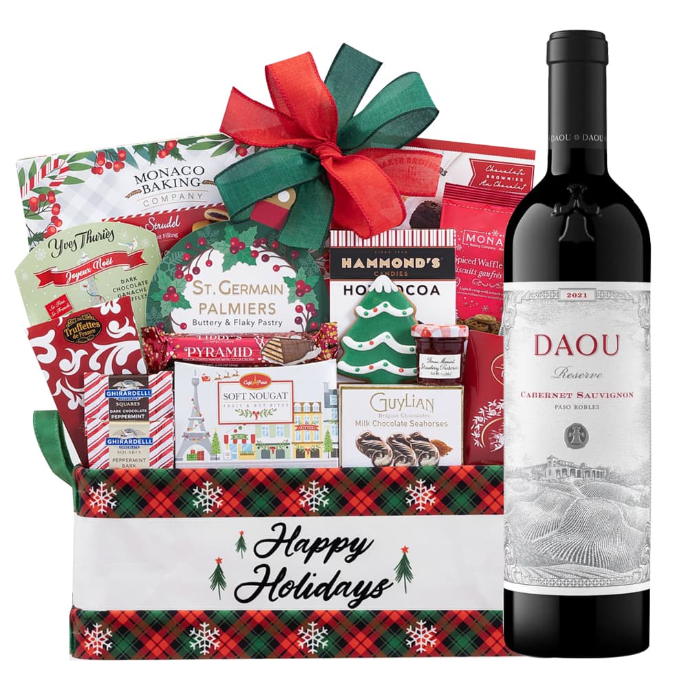 Holiday Season's Daou Reserve Cabernet Sauvignon Gift Basket