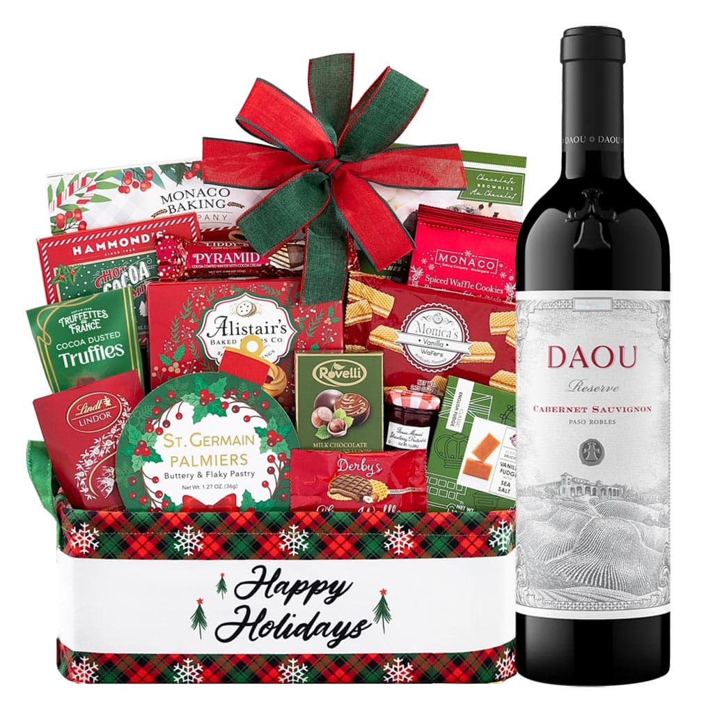 Holiday Season's Daou Reserve Cabernet Sauvignon Gift Basket