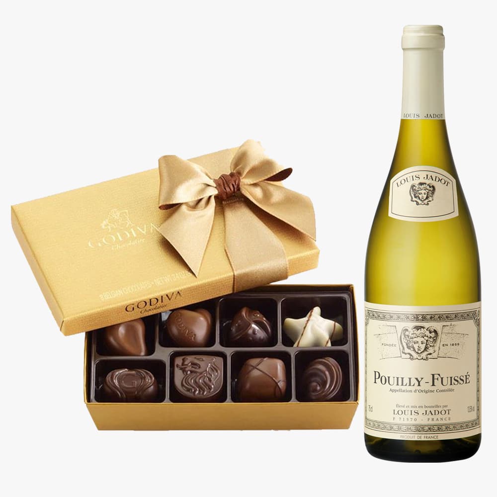 Louis Jadot Pouilly Fuisse French Wine Gift Set