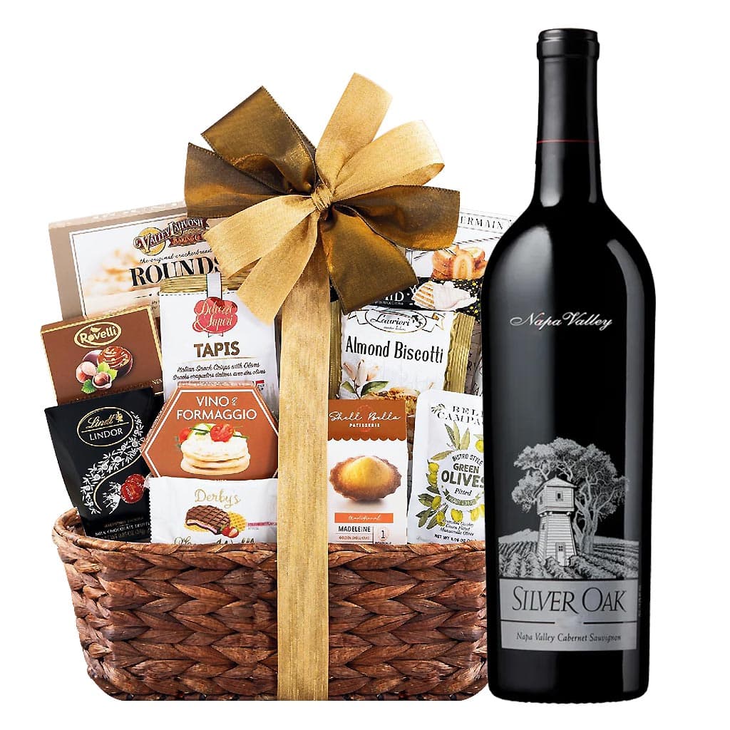 Silver Oak Cabernet Sauvignon Napa Valley Wine Gift Basket