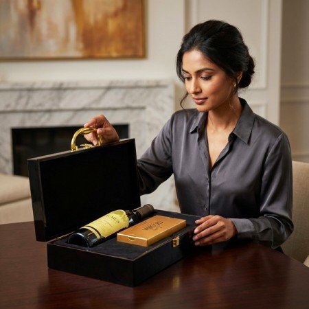 Caymus Cabernet Sauvignon And Godiva 8 Pc Chocolate Box