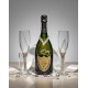 Tiffany Toasting Flutes & Dom Pérignon Champagne Gift Set