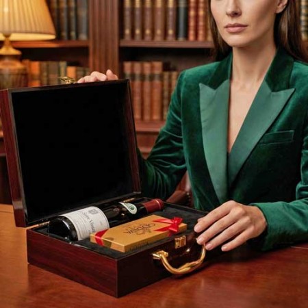 Louis Latour Romanée-Saint-Vivant Grand Cru Wine & Godiva Chocolate Gift Set