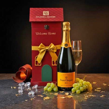 Veuve Clicquot Champagne Housewarming gift Box