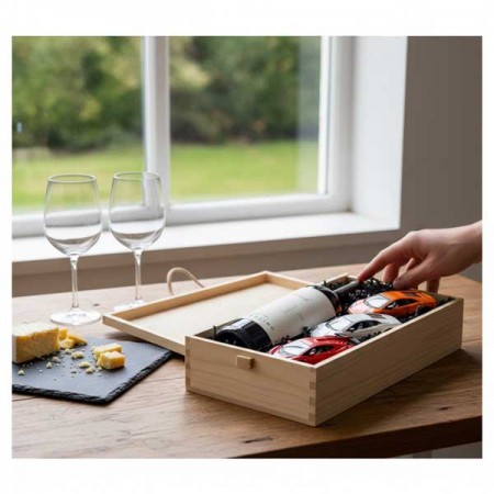 Barolo Massolino with Mini Lamborghini Gift Set