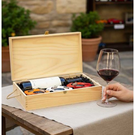 Barolo Massolino with Mini Lamborghini Gift Set