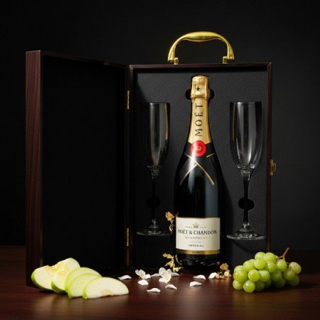 Moët & Chandon Brut Imperial Champagne And Flutes Gift Set