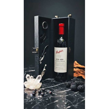 Penfolds Bin 389 Cabernet - Shiraz With Bon Appetit Gourmet Gift Basket