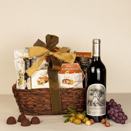 Silver Oak Alexander Valley Cabernet Sauvignon Wine Gift Basket