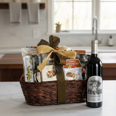 Silver Oak Alexander Valley Cabernet Sauvignon Wine Gift Basket
