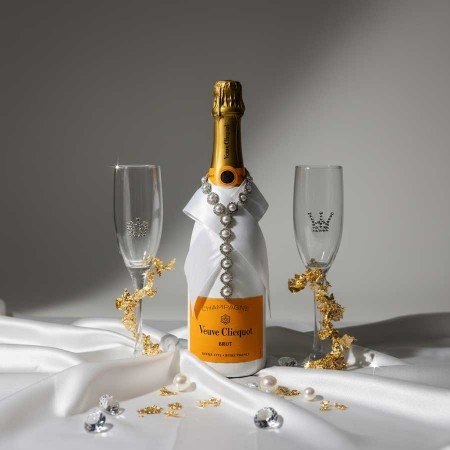 Veuve Clicquot Champagne And Wedding Gift Basket
